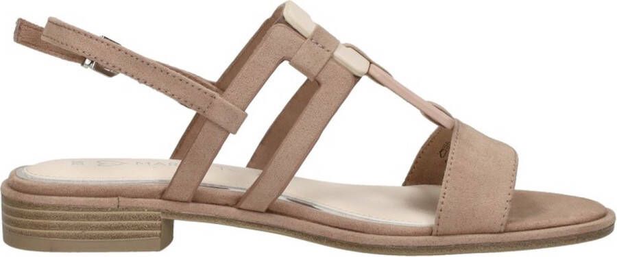 Marco Tozzi Sandalen Plat Sandalen Plat beige