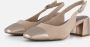 Marco Tozzi Slingback pumps avondschoen zomerschoen blokhak in modieuze vierkante vorm - Thumbnail 1