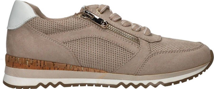 Marco tozzi Beige Vegan Sneaker met Rits Beige Dames - Foto 1