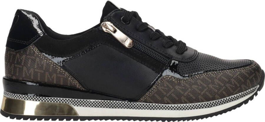 Marco tozzi Stijlvolle Sneaker met Speelse Print en Gouden