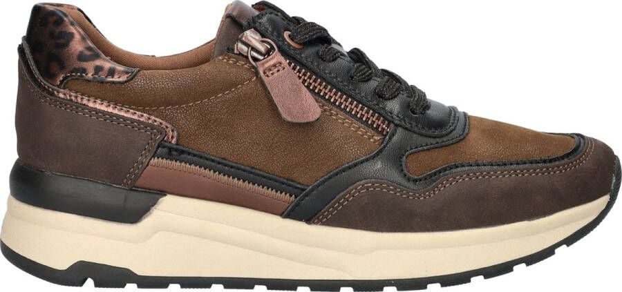 Marco Tozzi Sneakers Laag Sneakers Laag middel bruin