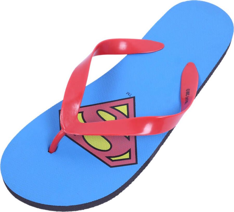 Marrvel Blauwe teenslippers Superman