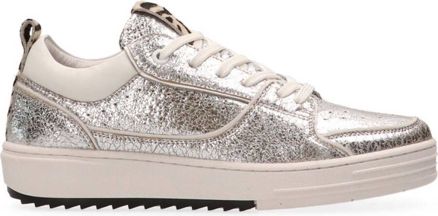 Maruti Anna Sneakers Zilver Metallic Silver Zebra