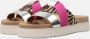 Maruti Bari Slippers Fuchsia Combi - Thumbnail 1