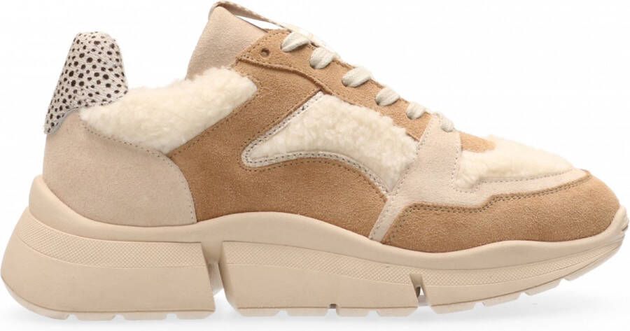 Maruti Cody Sneakers Beige Beige Teddy