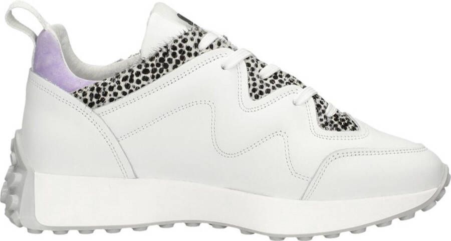 Maruti Kian Sneakers Wit White Lila Pixel Offwhite