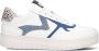 Maruti Witte lage sneakers met ponyhaar en suède White Dames - Thumbnail 3