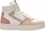 Maruti Mona White Pink Sneakers hoge sneakers - Thumbnail 2