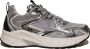 Maruti Novi sneakers metallic silver Zilver Mesh Lage sneakers Dames - Thumbnail 3