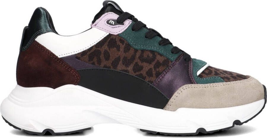 Maruti Raven Sneakers Leren Sneaker Dames Groen - Foto 1