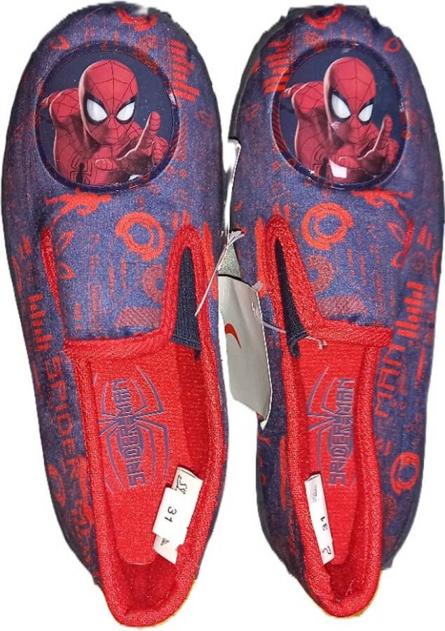 Marvel Spider pantoffels sloffen instappers rubberen zool