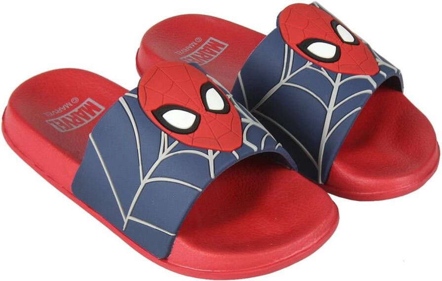 Marvel Spiderman Slippers Kinderen Jongens- Rood