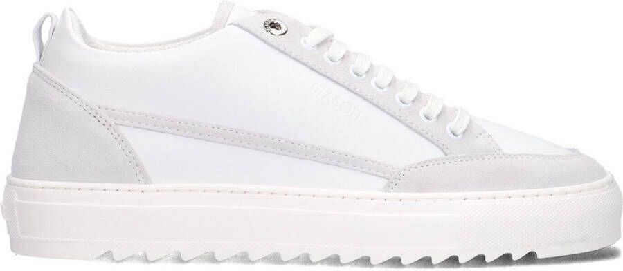 Mason Garments Tia Versatile Sneakers Leer Heren Wit