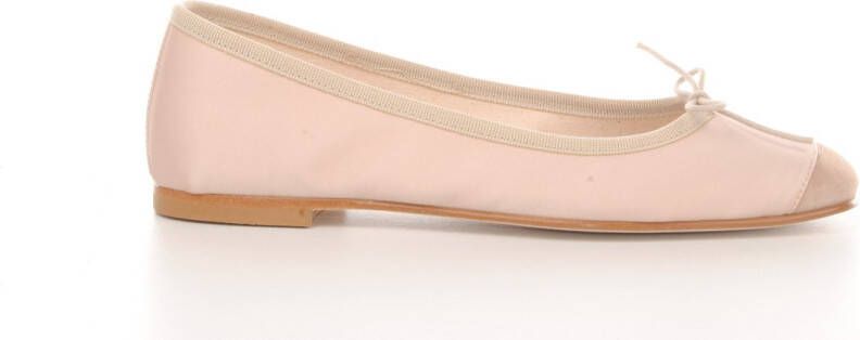 MAURY ballerine Silke satin beige