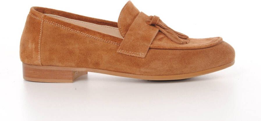 MAURY dames moccassin Rita camel suède