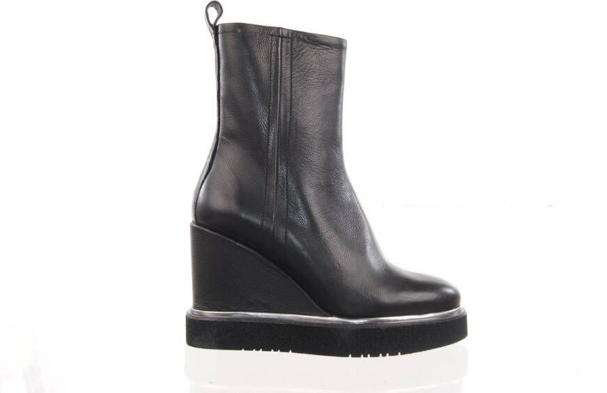 MAURY damesboot wedge zwart