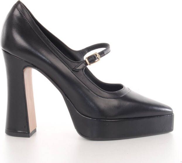 MAURY damespump plateau madonna pump noir