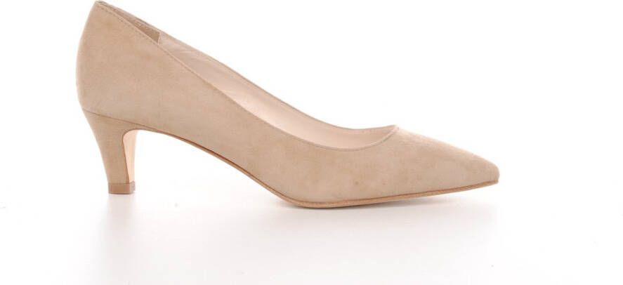 MAURY elegante pump camel suède