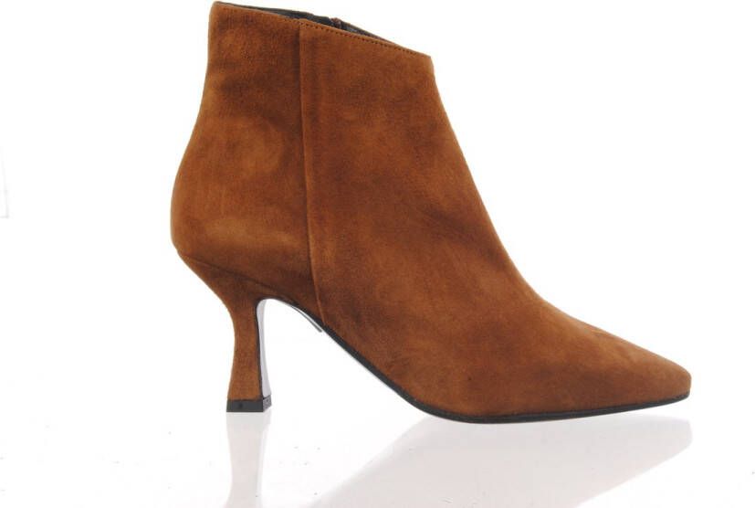 MAURY enkellaars Sophie suede camel