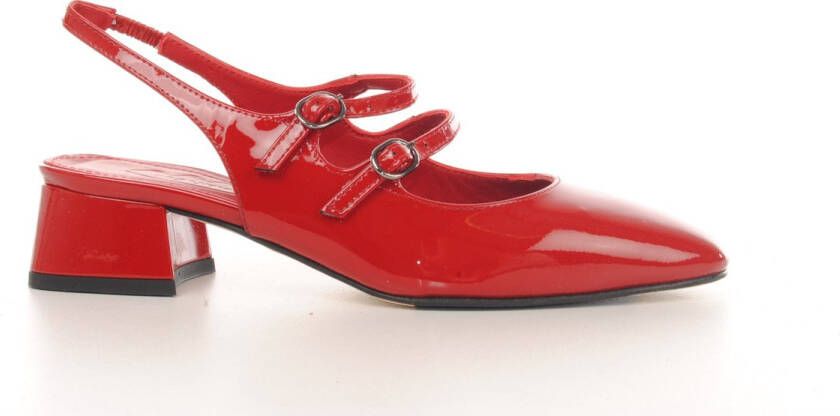 MAURY slingback Mimi lakleder rood