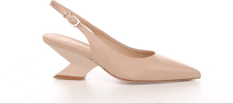 MAURY slingback Stella in beige leder