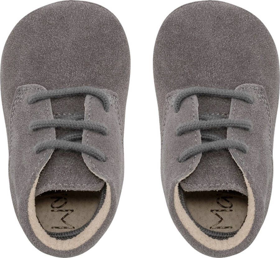 Mavies Classic Babyschoentjes Grey Suede