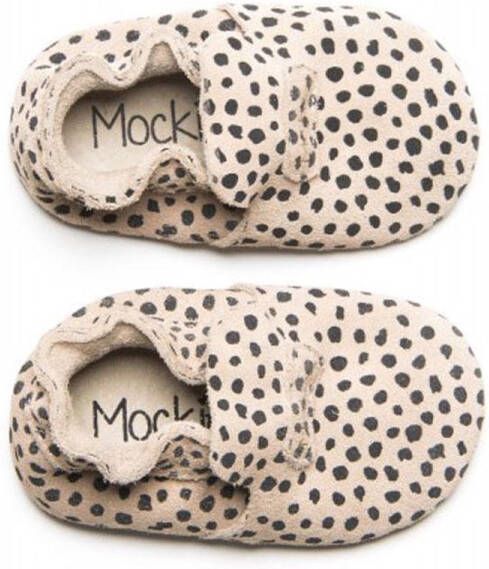 Mavies First Steps Babyschoentjes Speckle Sand XS