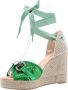 Maypol Wurm Wedge Heels Green Dames - Thumbnail 1