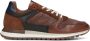 Mazzeltov 13249 Lage sneakers Leren Sneaker Heren Cognac - Thumbnail 2