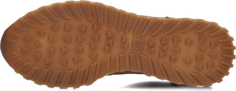 Mazzeltov 13835 Sneakers Leren Sneaker Heren Cognac