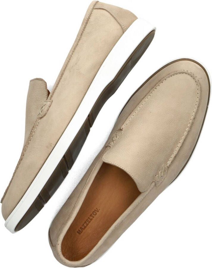 Mazzeltov 6121 Loafers Instappers Heren Beige