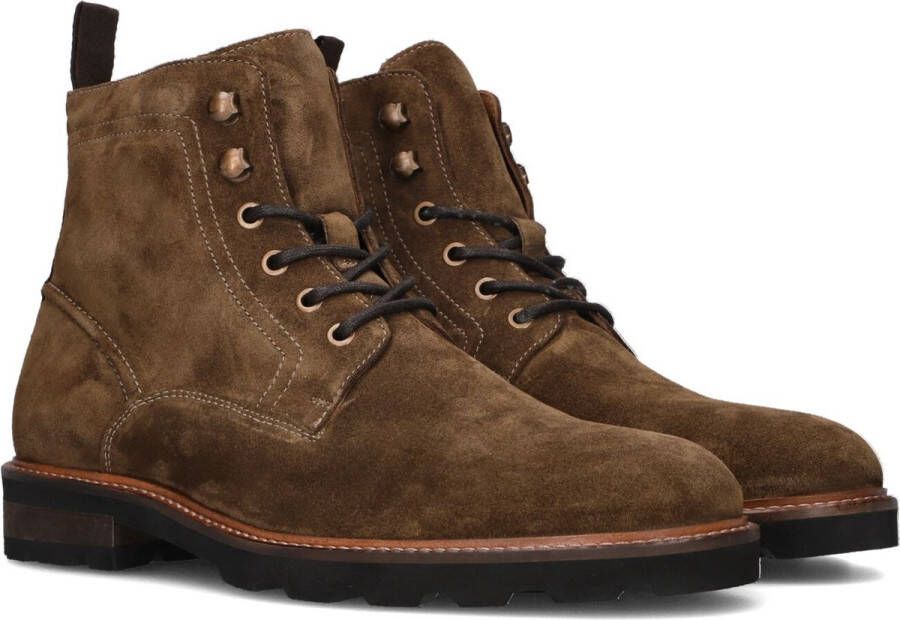 Mazzeltov 90002 Veterboots Laarzen Met Veters Heren Cognac - Foto 2