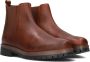 Mazzeltov Mario-30 Chelsea boots Enkellaarsjes Heren Bruin - Thumbnail 5