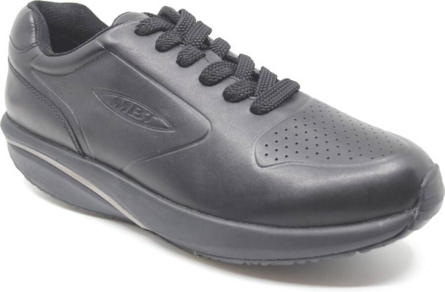 MBT 1997 LEAT.M 700948-03N Zwarte heren sneaker Performance index