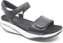 MBT MALIA 2 W BLACK 703255-03I Zwarte dames sandalen wijdte G - Thumbnail 2