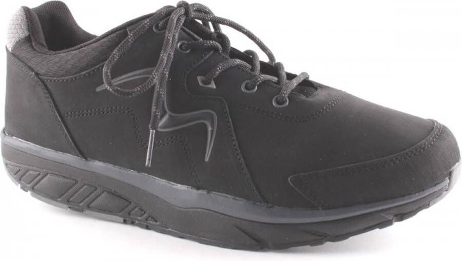 MBT MAWENSI M BLACK 702619 03U Zwarte heren sneaker wijdte H