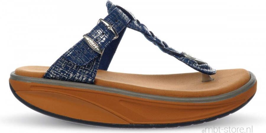 MBT schoenne Thimba slipper denim blue