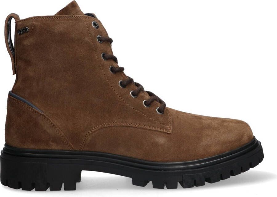 McGregor Heren Boots Groen Veterboots Suède Veters