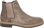 McGregor Heren Boots Taupe Chelsea Boots Suède Elastiek - Thumbnail 1