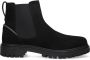 McGregor Heren Boots Zwart Chelsea Boots Suède Elastiek - Thumbnail 1