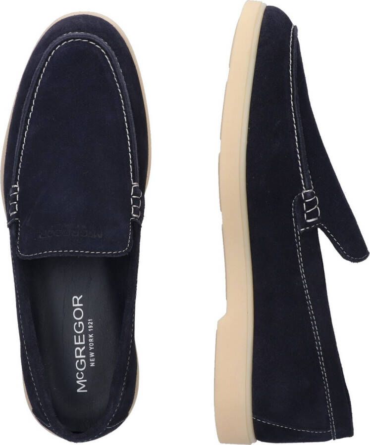 McGregor Heren Instappers Loafer Lewis Navy Blauw