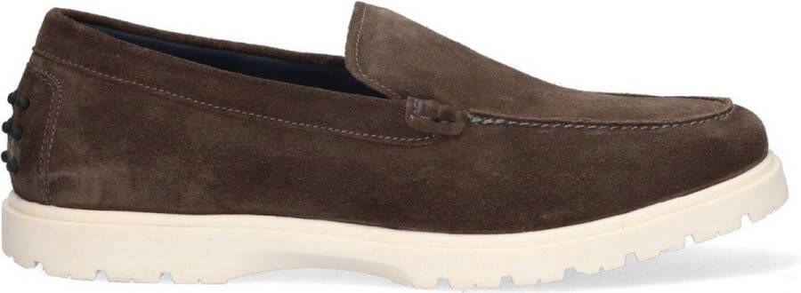 McGregor Heren Loafers Zwart Loafers Suède