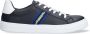 McGregor Heren Sneakers Blauw Lage Sneakers Leer Veters - Thumbnail 1