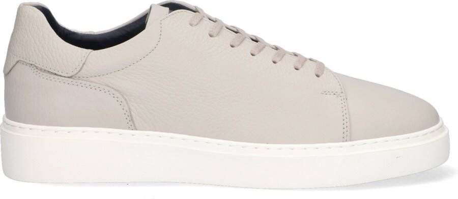 McGregor Heren Sneakers Beige Lage Sneakers Leer Veters