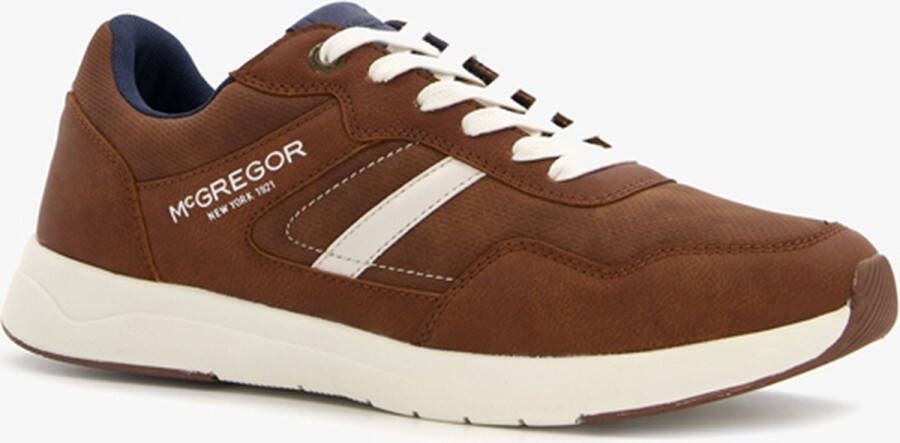 McGregor heren sneakers bruin Extra comfort Memory Foam