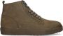 McGregor Heren Sneakers Groen Hoge Sneakers Nubuck Veters - Thumbnail 3