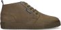 McGregor Heren Sneakers Groen Hoge Sneakers Nubuck Veters - Thumbnail 1