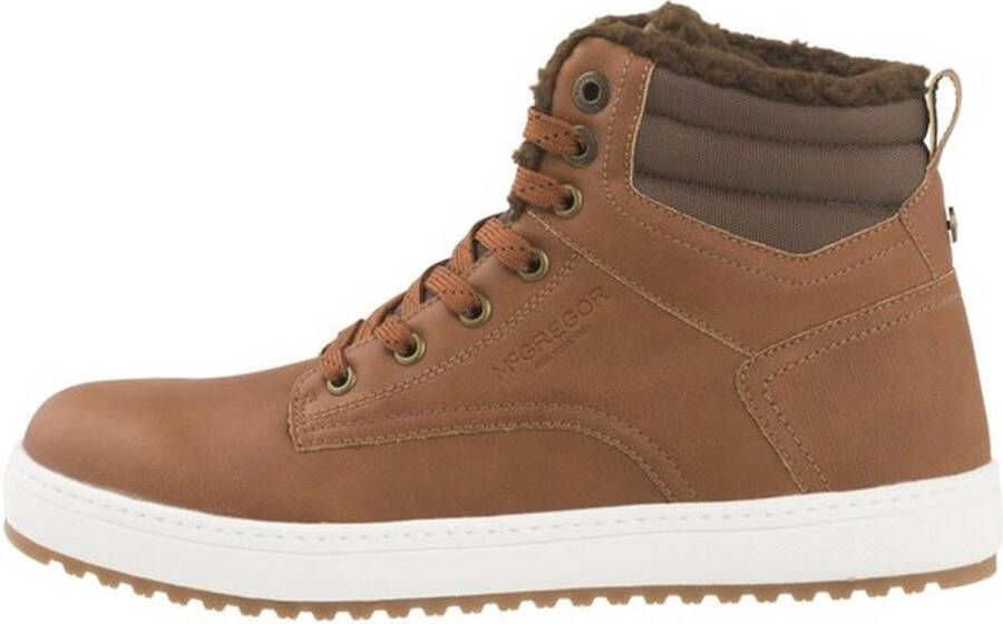 McGregor Hoge Herensneakers Cognac Winter