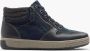 Medicus comfort leren sneakers donkerblauw - Thumbnail 2