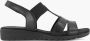 Medicus leren sandalen zwart - Thumbnail 2